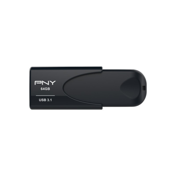 PNY Attaché 4 unidade de memória USB 64 GB USB Type-A 3.2 Gen 1 (3.1 Gen 1) Preto