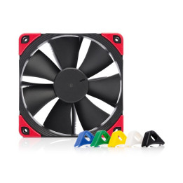 Noctua NF-F12 PWM chromax.black.swap Pasta de computador Ventoinha 12 cm Preto