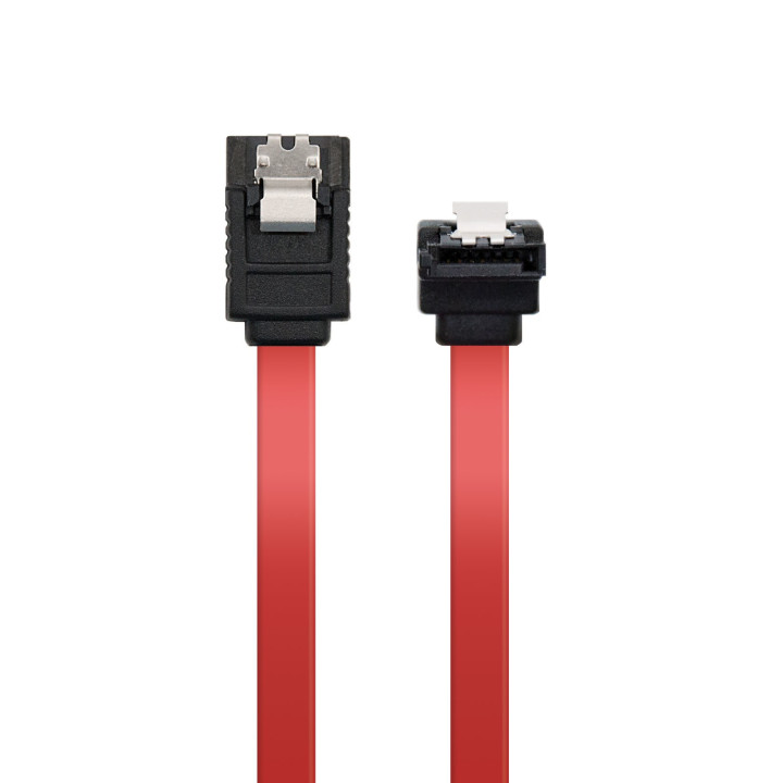Nanocable 10.18.0301 cabo SATA 0,5 m Preto, Vermelho