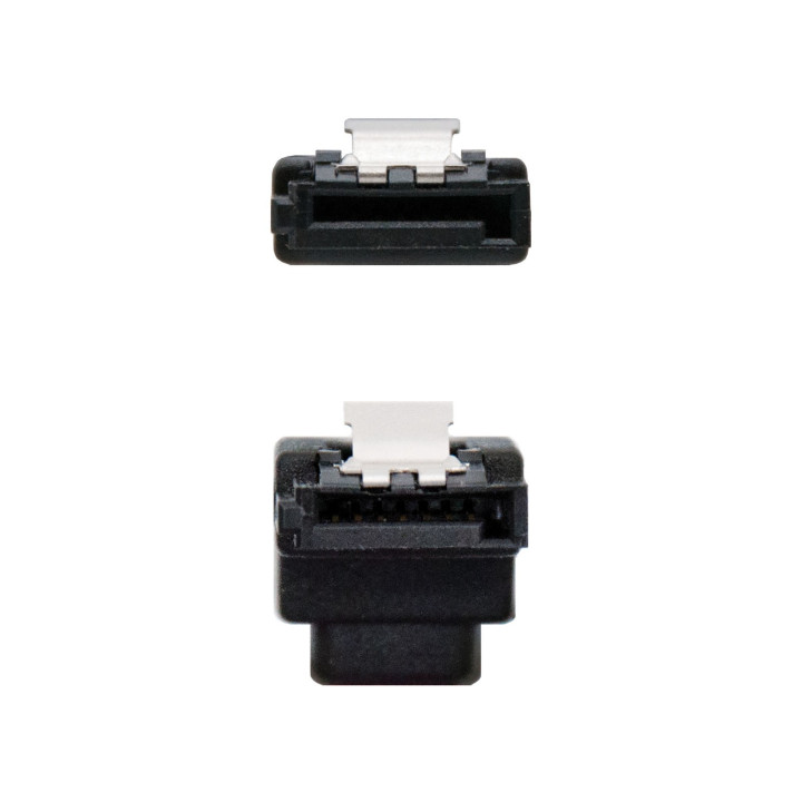 Nanocable 10.18.0301 cabo SATA 0,5 m Preto, Vermelho