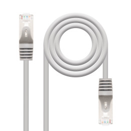 Nanocable 3m Cat6e cabo de rede F UTP (FTP) Cinzento
