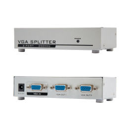 Nanocable 10.25.0002 multiplicador de vídeo VGA 2x VGA