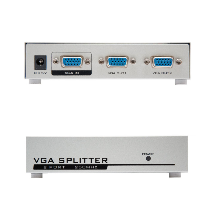 Nanocable 10.25.0002 multiplicador de vídeo VGA 2x VGA