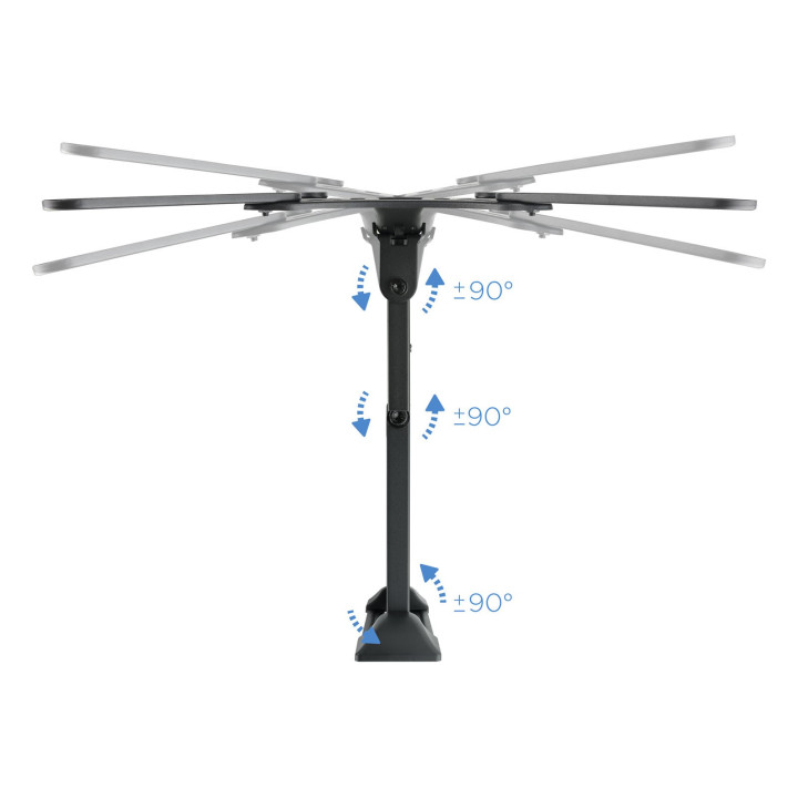 TooQ LP6055TN-B TV mount 139,7 cm (55") Preto