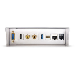 Nanocable Caixa de Junção VGA+HDMI+JACK3.5+RCA+2xUSB+2xRJ45 Branco
