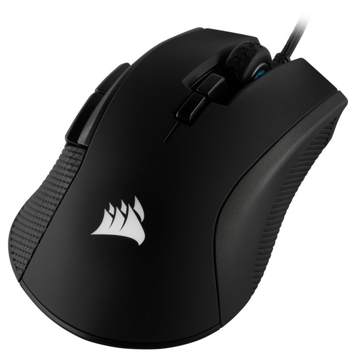 Corsair IRONCLAW RGB rato USB Type-A 18000 DPI mão direita