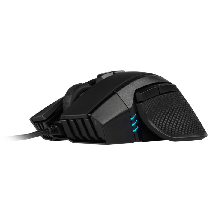 Corsair IRONCLAW RGB rato USB Type-A 18000 DPI mão direita