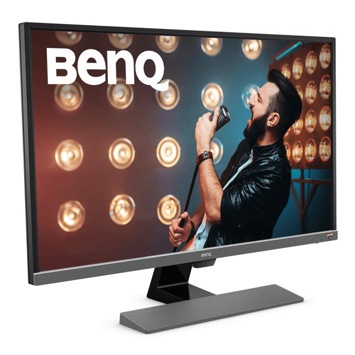 Benq EW3270U 80 cm (31.5") 3840 x 2160 pixels 4K Ultra HD LED Preto, Cinzento, Metálico
