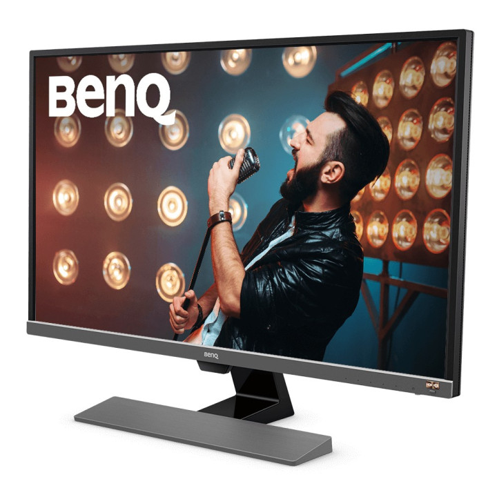 Benq EW3270U 80 cm (31.5") 3840 x 2160 pixels 4K Ultra HD LED Preto, Cinzento, Metálico