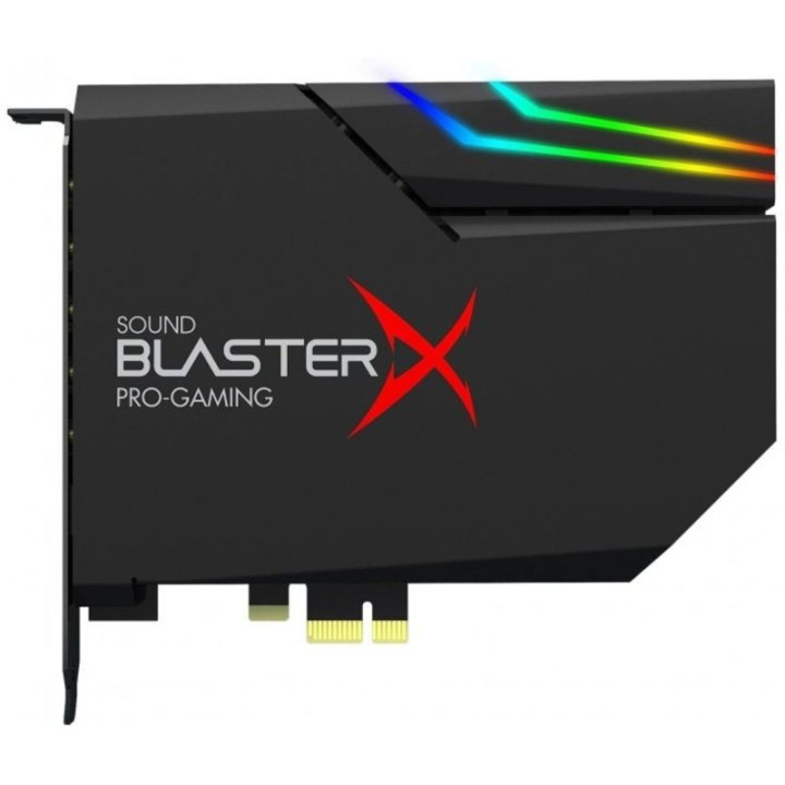 Creative Labs Placa de Som Sound BlasterX AE-5 Plus Hi-Res RGB PCIe