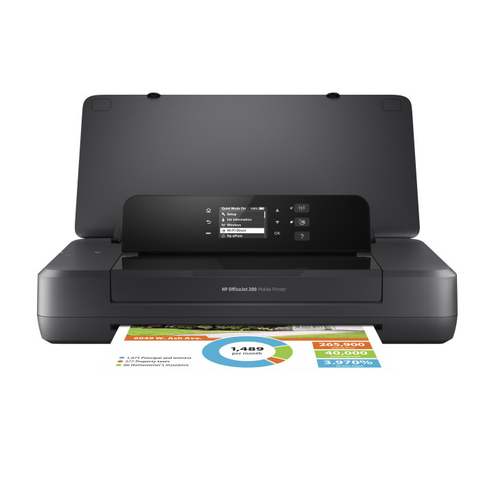 HP Officejet 200 impressora a jato de tinta Cor 4800 x 1200 DPI A4 Wi-Fi