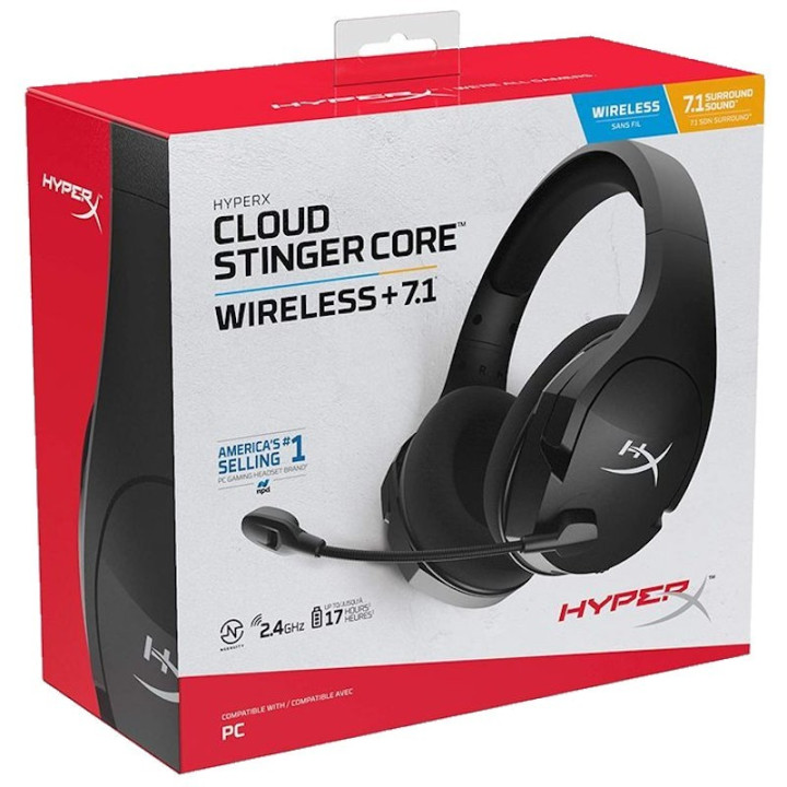 Headset HyperX Cloud Stinger Core 7.1 Wireless