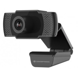 Webcam CONCEPTRONIC AMDIS 1080P Full HD Webcam + Microphone
