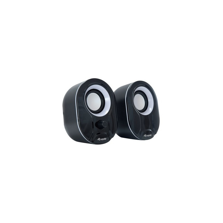 Equip 245333 altifalante 3 W Preto, Branco Com fios