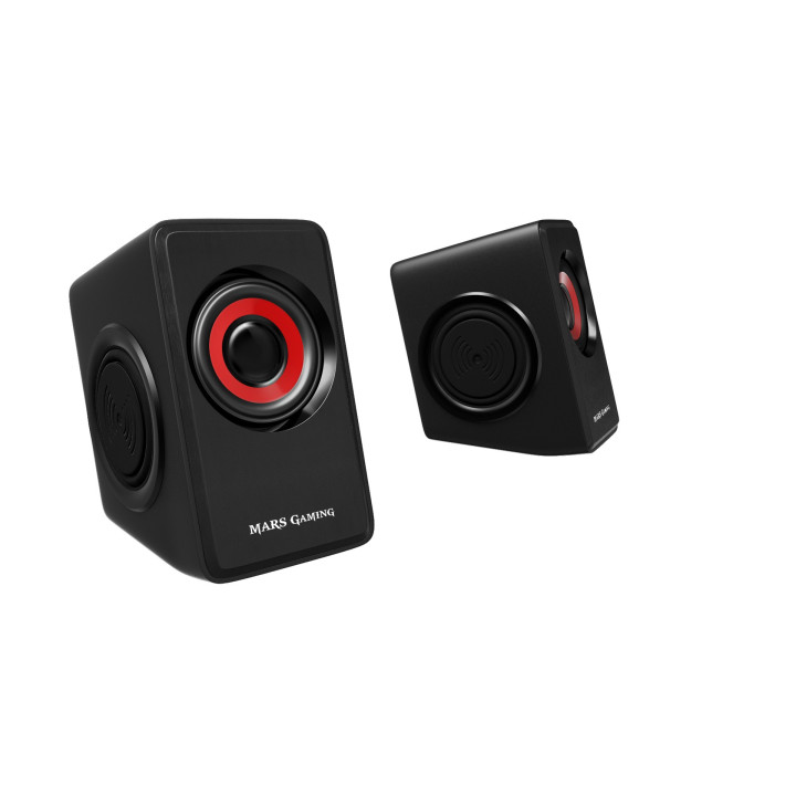 Mars Gaming MS1 altifalante 10 W Preto, Vermelho Com fios