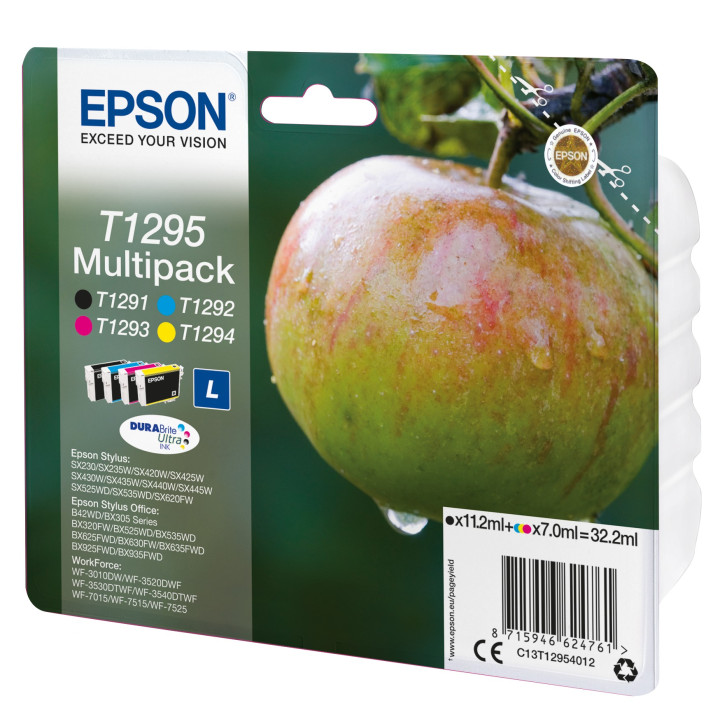 Epson Apple T1295 Original Preto, Ciano, Magenta, Amarelo 1 unidade(s)