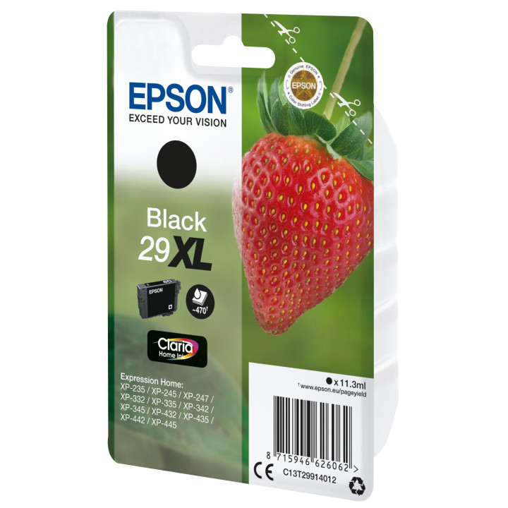 Epson Strawberry C13T29914012 tinteiro Original Preto 1 unidade(s)