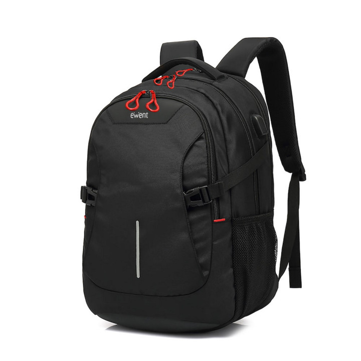 Ewent EW2526 mala para portáteis 39,6 cm (15.6") Mochila Preto