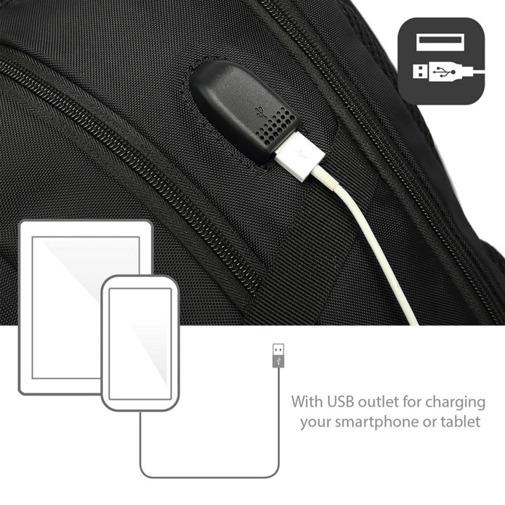 Ewent EW2526 mala para portáteis 39,6 cm (15.6") Mochila Preto