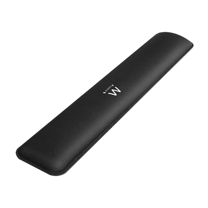 Ewent EW3180 descanso para pulsos Poliéster, Borracha Preto