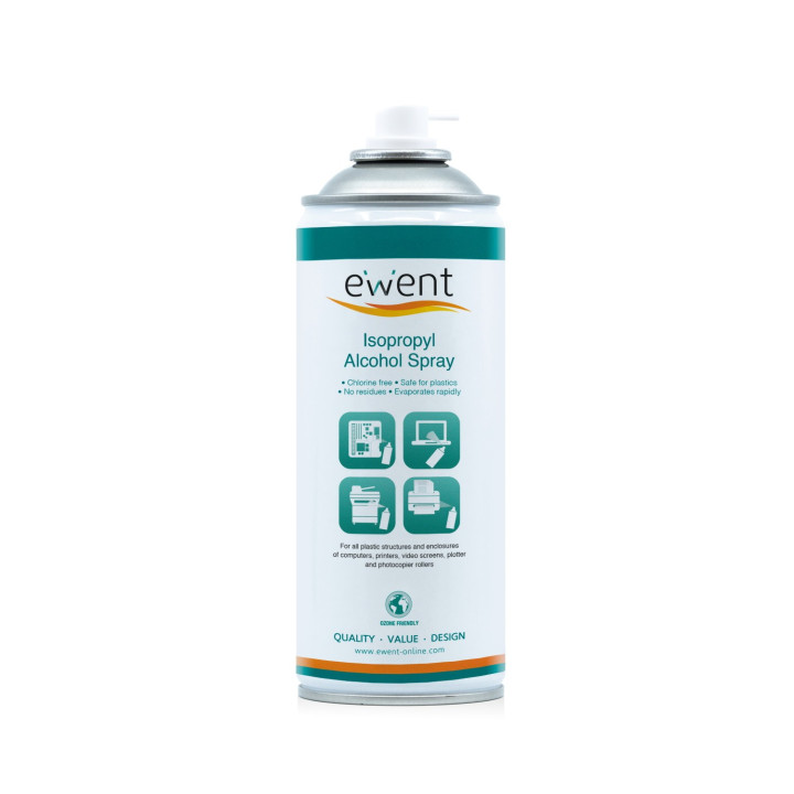 Ewent EW5611 kit de limpeza de equipamento Spray de limpeza de equipamento Universal 400 ml