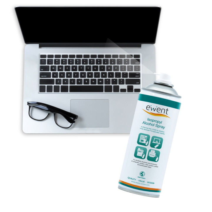 Ewent EW5611 kit de limpeza de equipamento Spray de limpeza de equipamento Universal 400 ml