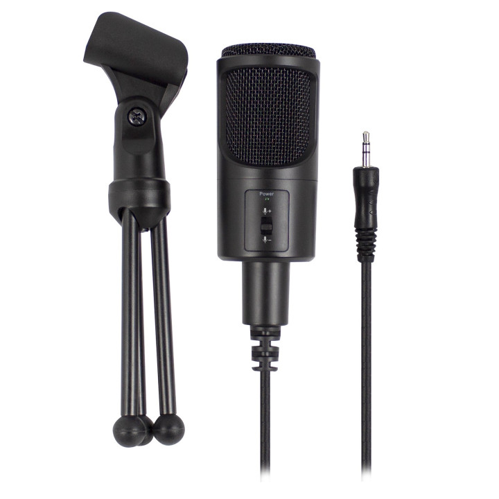Ewent EW3552 microfone Microfone para PC Preto