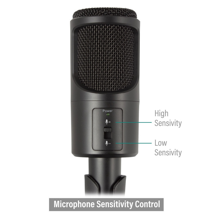 Ewent EW3552 microfone Microfone para PC Preto