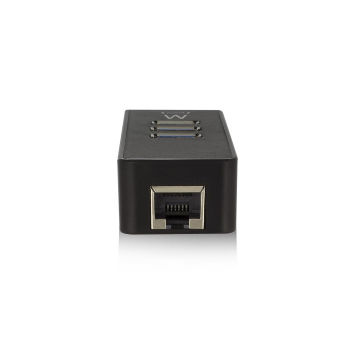Ewent EW1140 hub de interface USB 3.2 Gen 1 (3.1 Gen 1) Type-A 5000 Mbit s Preto