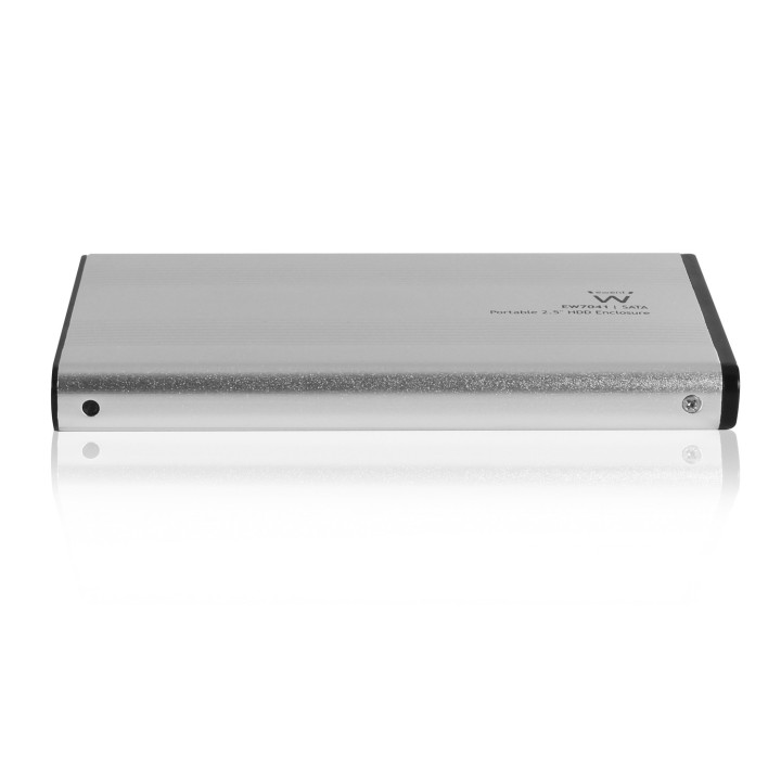 Ewent EW7041 Caixa para Discos Rígidos 2.5" Alumínio, Preto Energia por USB