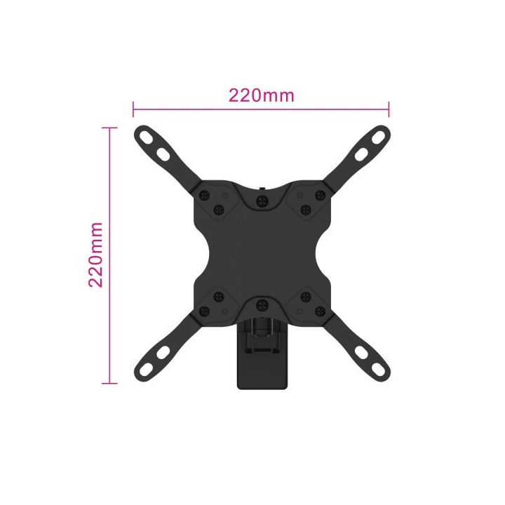 Ewent EW1522 suporte para TV 106,7 cm (42") Preto