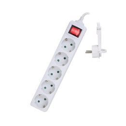 Ewent EW3955 extensão elétrica 1,5 m 5 tomada(s) CA Interior Branco