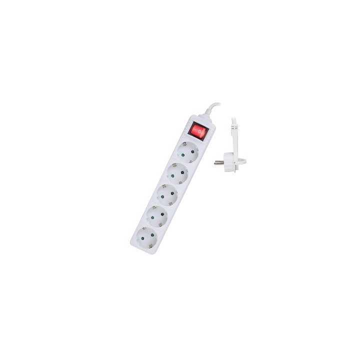 Ewent EW3955 extensão elétrica 1,5 m 5 tomada(s) CA Interior Branco