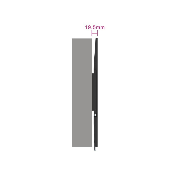 Ewent EW1503 suporte para TV 177,8 cm (70") Preto