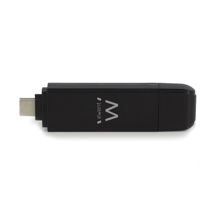 Ewent EW1075 leitor de cartões Preto USB 3.2 Gen 1 (3.1 Gen 1) Type-A Type-C