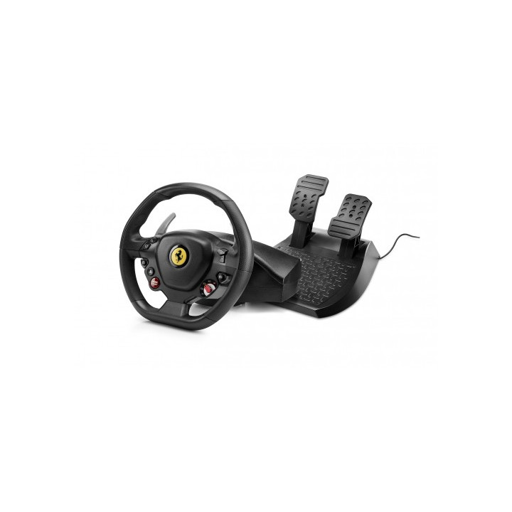 Thrustmaster T80 Ferrari 488 GTB Edition Volante + Pedais PlayStation 4 Digital Preto