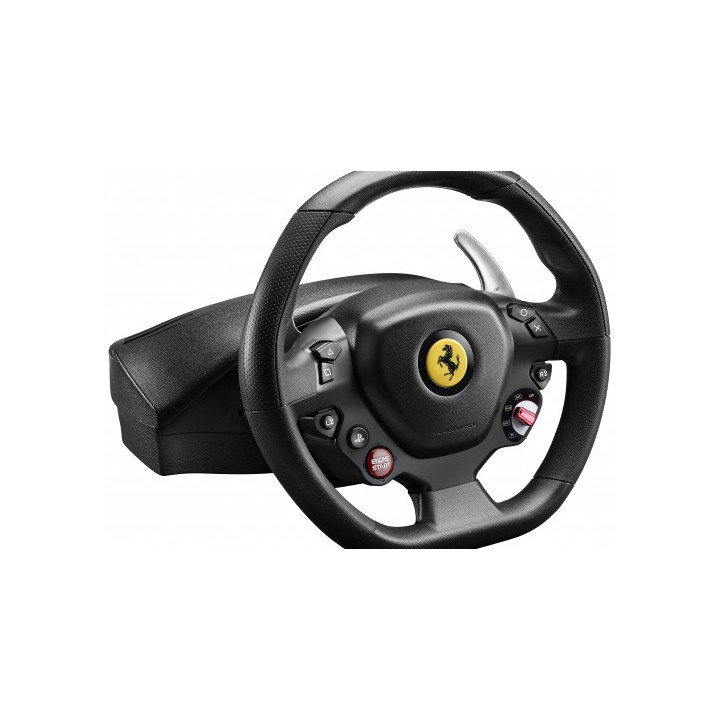 Thrustmaster T80 Ferrari 488 GTB Edition Volante + Pedais PlayStation 4 Digital Preto