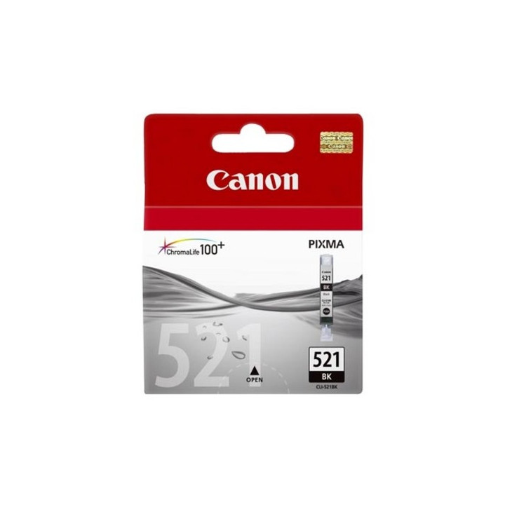 Canon CLI-521 BK Original Preto 1 unidade(s)