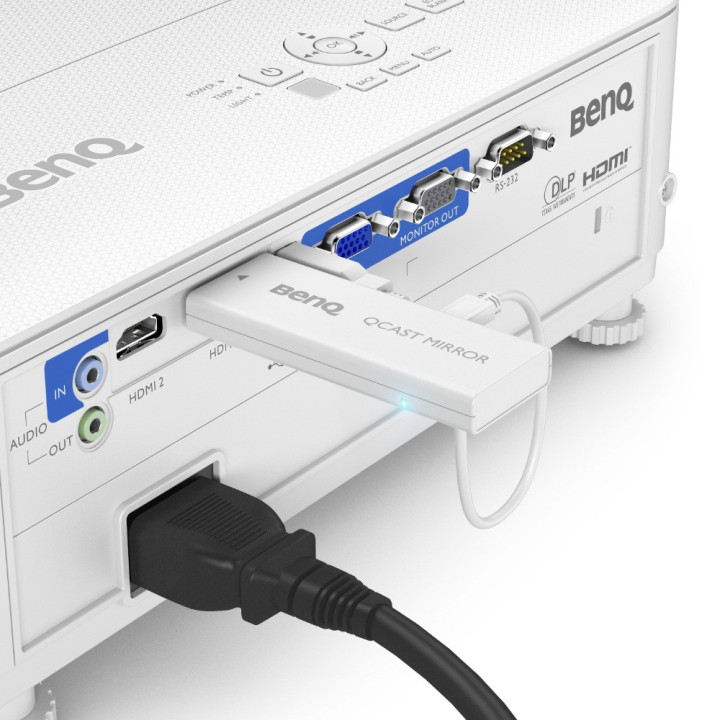 Benq MU613 datashow 4000 ANSI lumens DLP WUXGA (1920x1200) Projetor de mesa Branco
