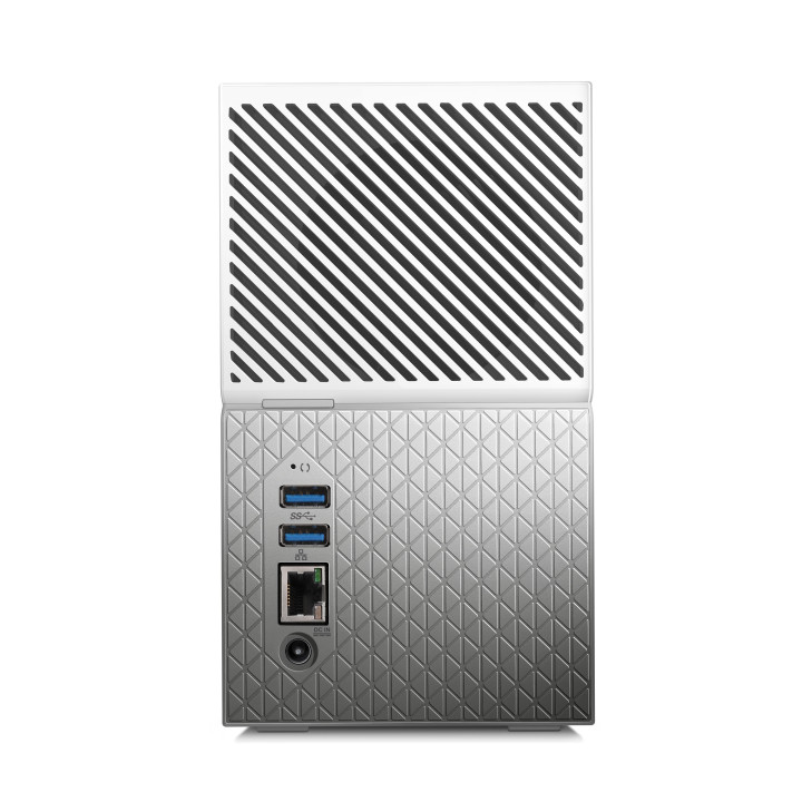 Western Digital My Cloud Home Duo dispositivo de armazenamento pessoal na nuvem 20 TB Ethernet LAN Branco