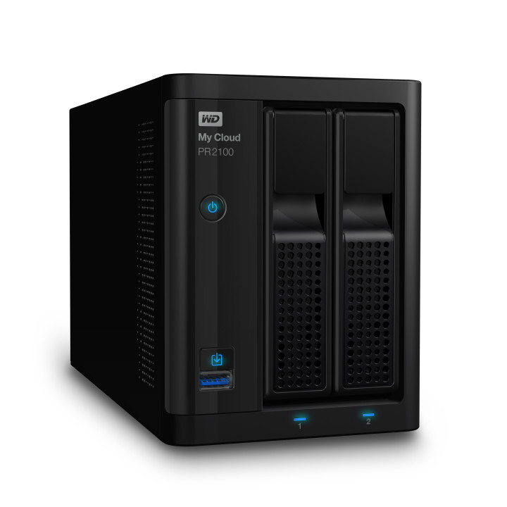 Western Digital My Cloud PR2100 N3710 Ethernet LAN PC Preto NAS