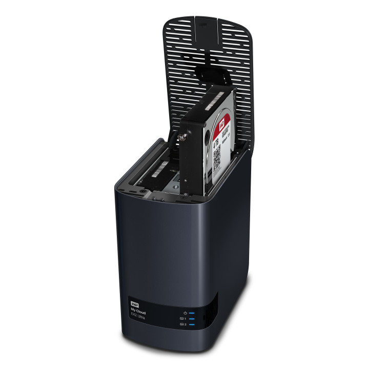 Western Digital My Cloud EX2 Ultra Armada 385 Ethernet LAN PC Preto NAS