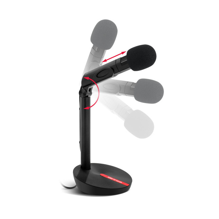 Spirit of Gamer MIC-EKO microfone Microfone para consola de jogos Preto