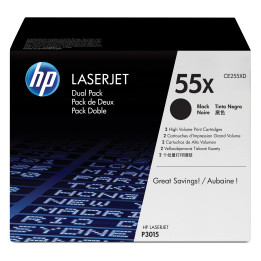 HP 55X Original Preto 2 unidade(s)