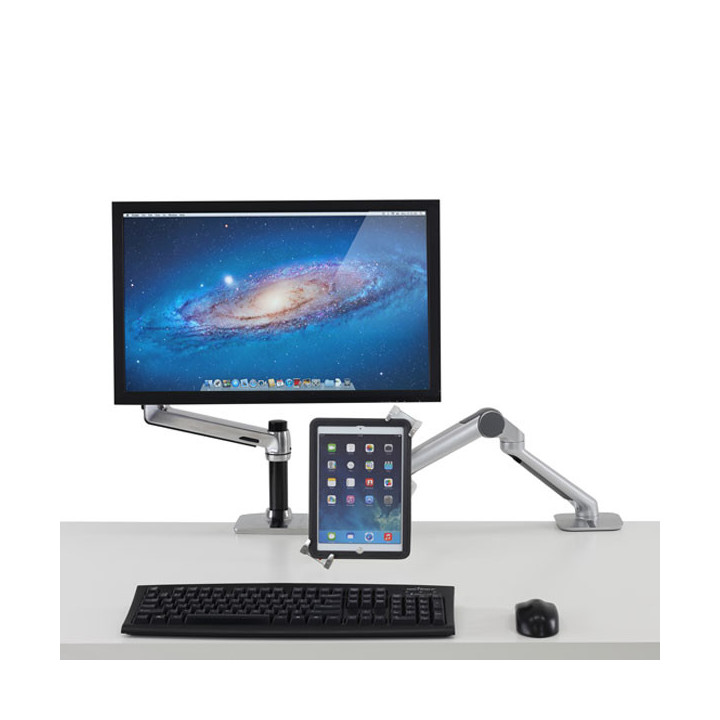 Ergotron 45-460-026 mesa & suporte audiovisual Organizador de tablets Prateado
