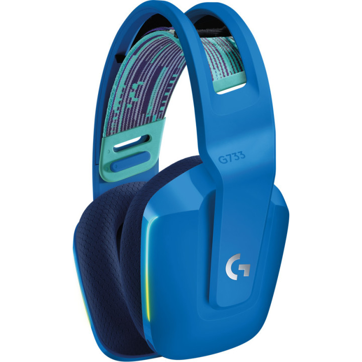 Logitech G G733 Auscultadores Fita de cabeça Azul