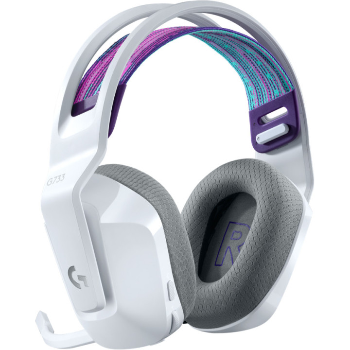 Logitech G G733 Auscultadores Fita de cabeça Branco