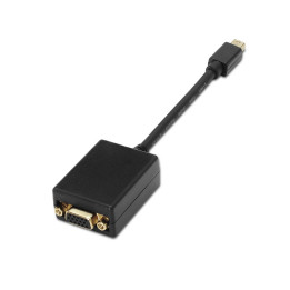 AISENS A125-0135 cabo de interface adaptador de género Mini DisplayPort VGA Preto