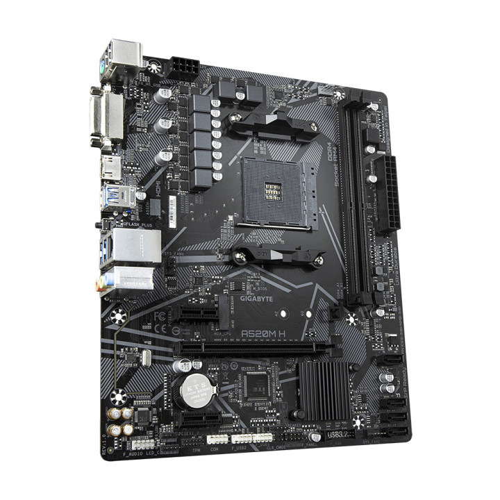 Gigabyte MB A520M H Socket AM4 micro ATX