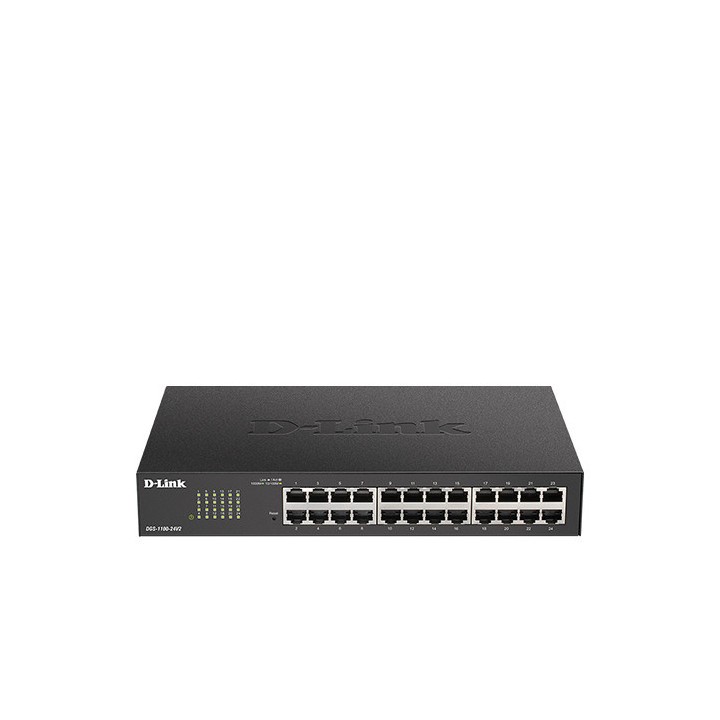 D-Link DGS-1100-24V2 switch de rede Gerido Gigabit Ethernet (10 100 1000) Preto 1U